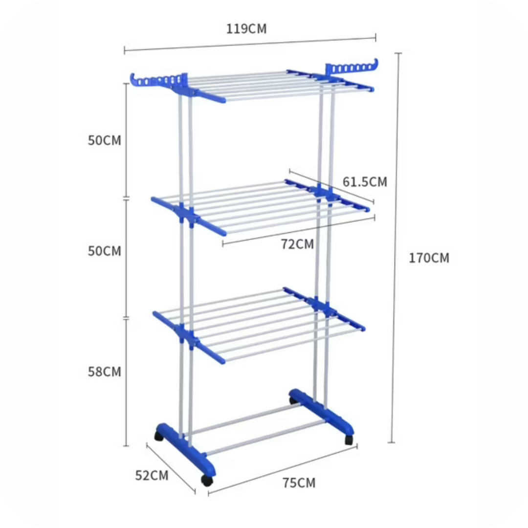 Tendedero Plegable para Ropa | Tender Vertical