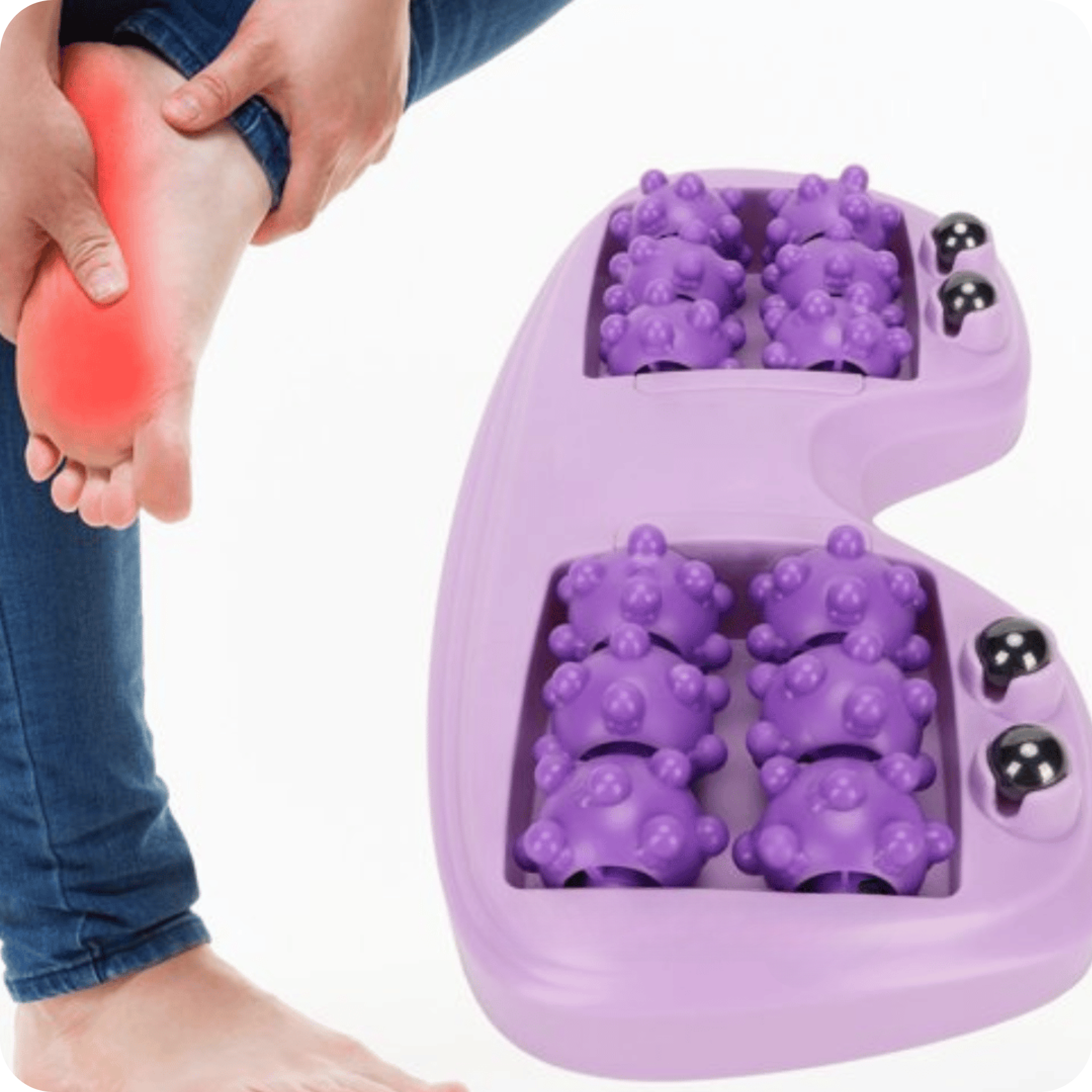 Rodillo Masajeador de Pies | MasaggeFood