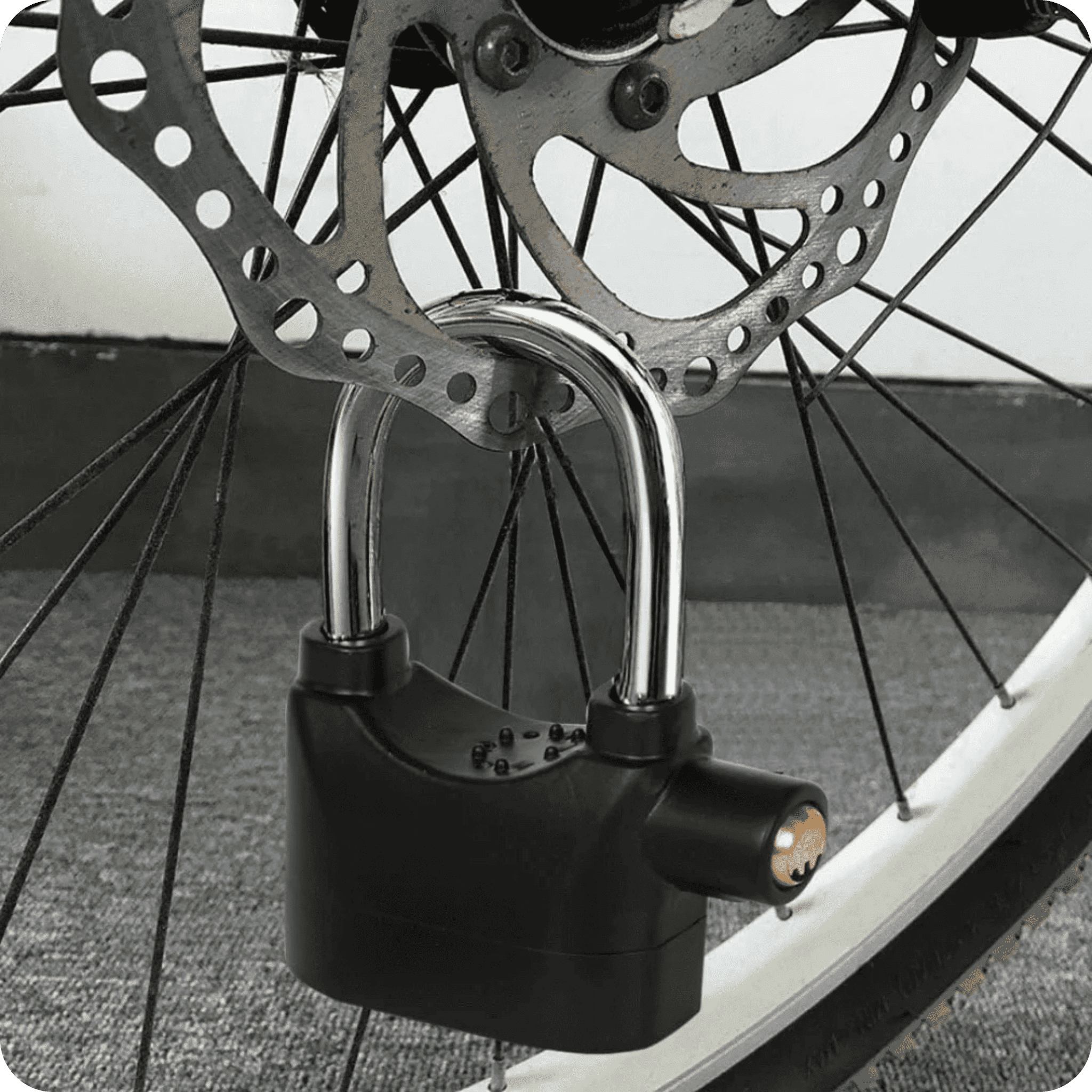 Candado de Seguridad con Alarma | Alarm Lock®