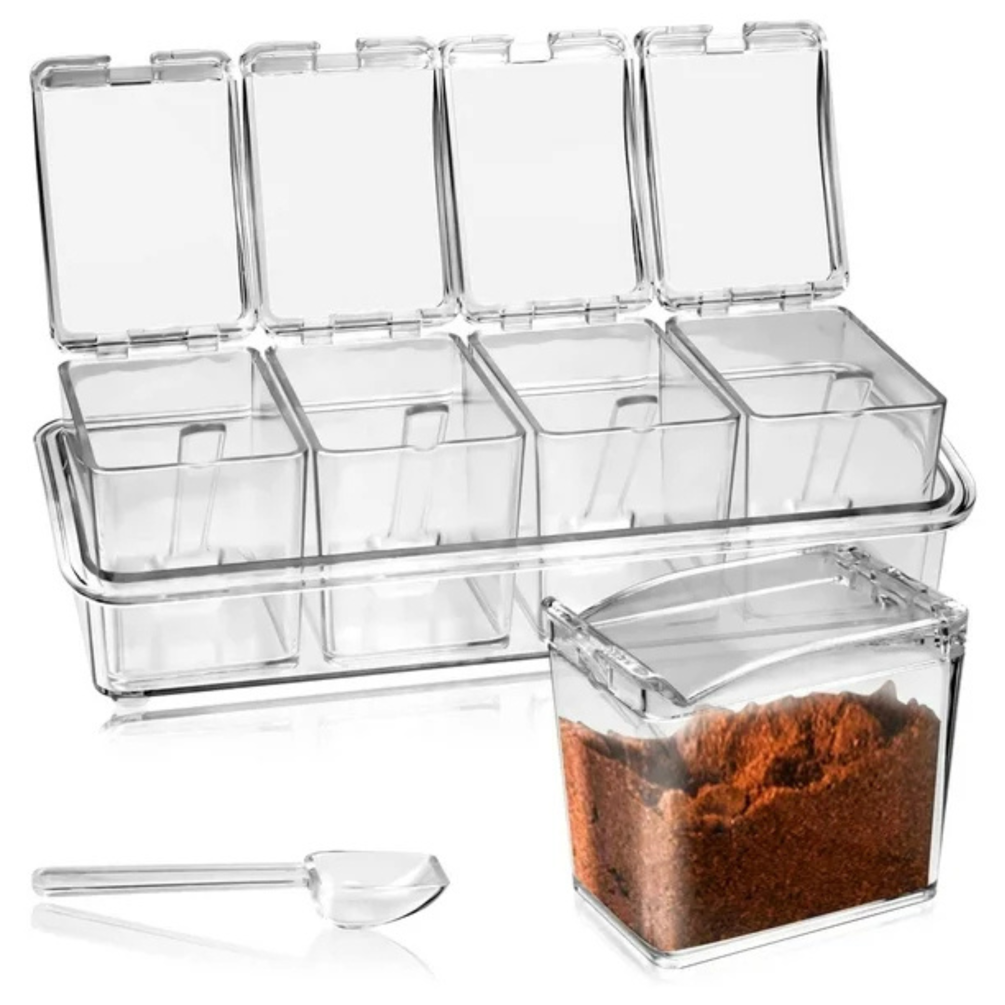 Caja Acrílica para Condimentos | CondimGlass