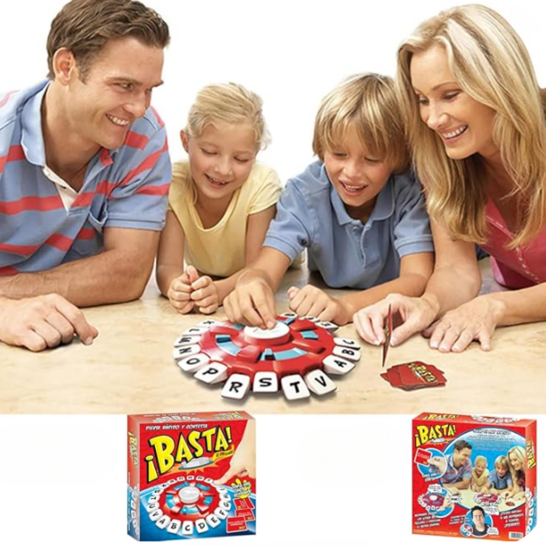 Juego de Mesa de Palabras Rápidas | ¡Basta!