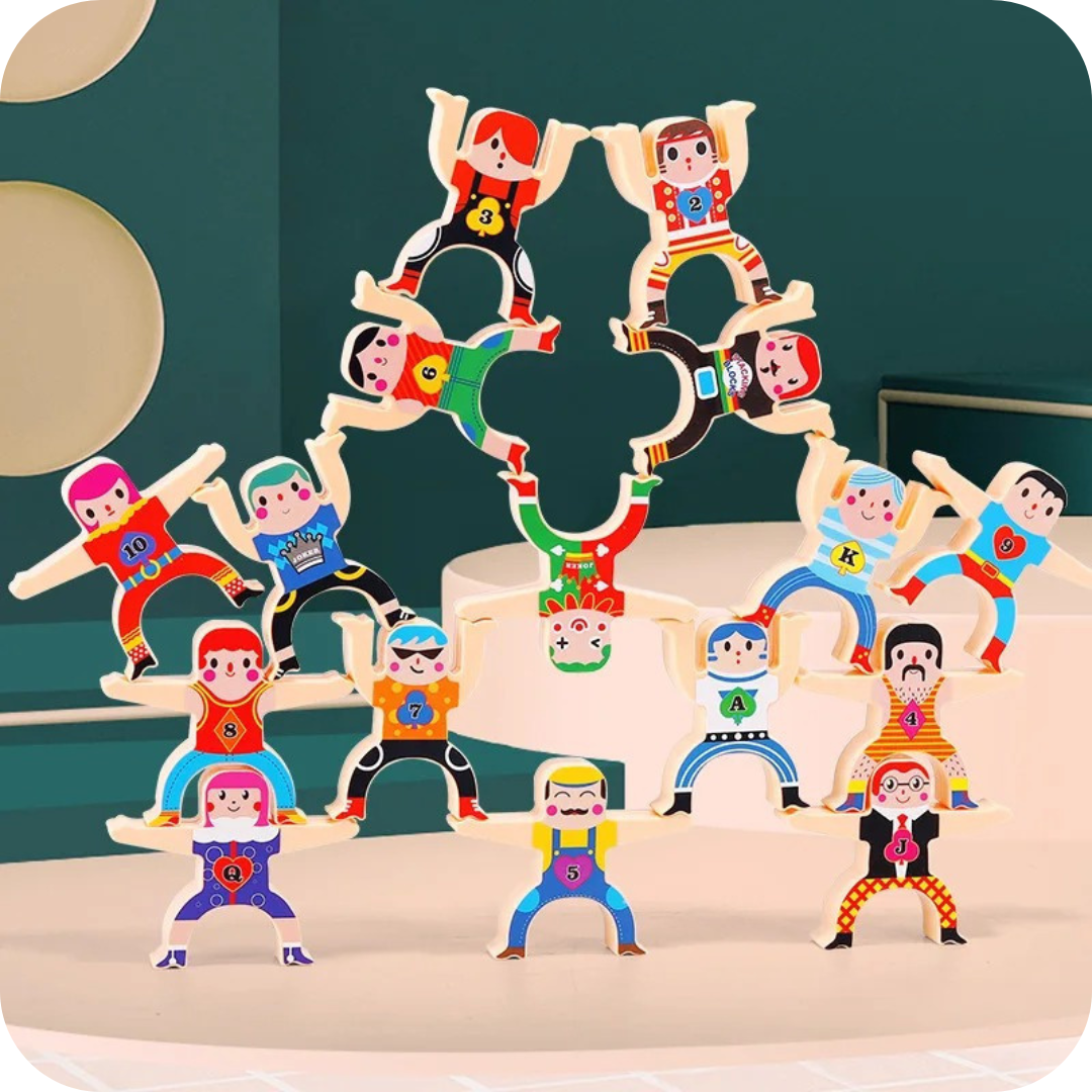 Juego de Equilibrio y Apilado de Personajes | HérculesJenga