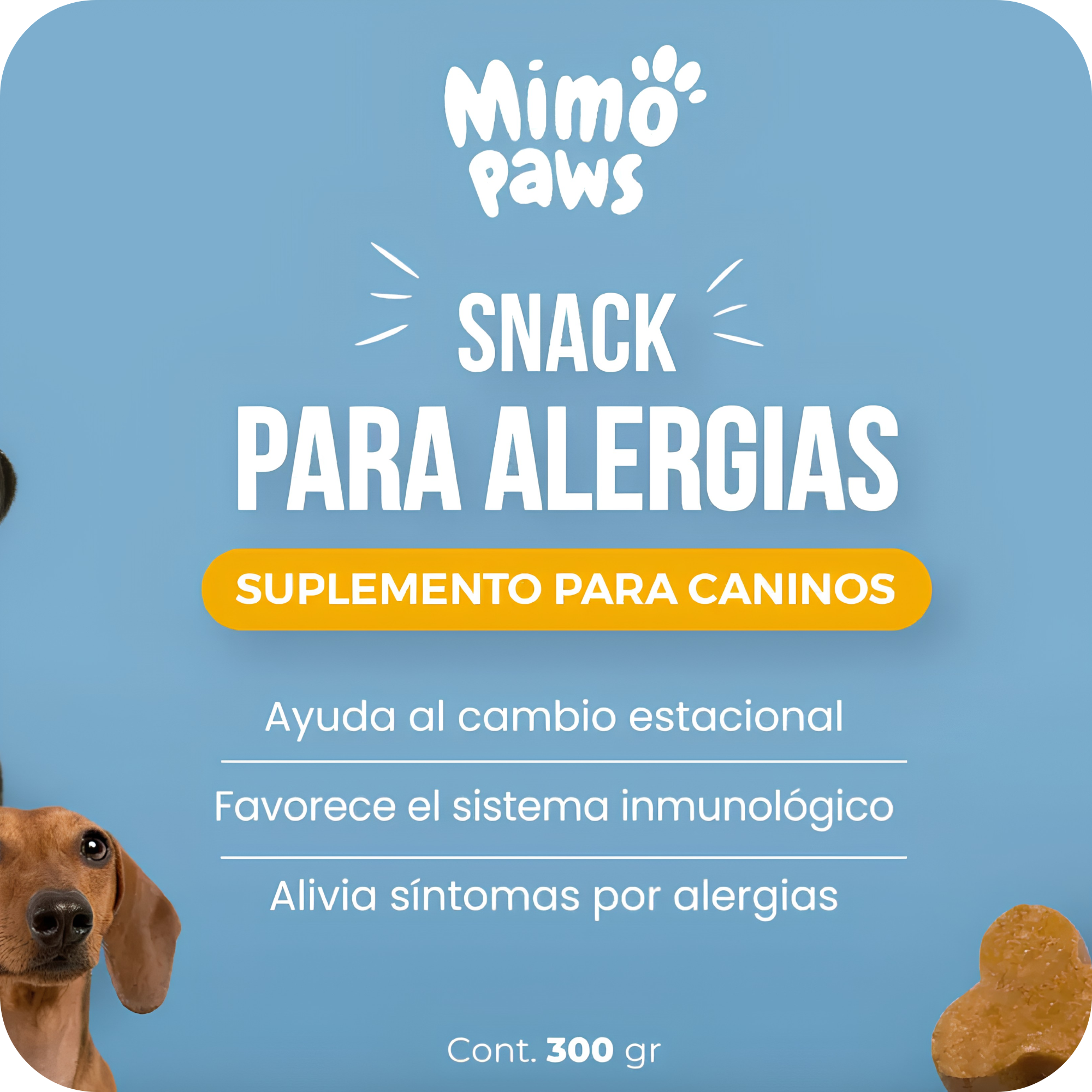 Snack para Alergias | MimoPaws