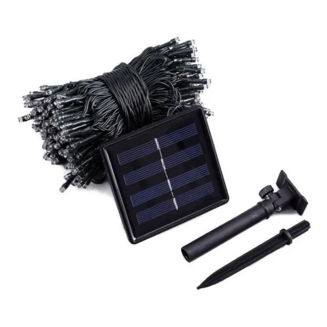 Luces Navideñas con Panel Solar | SolarFest