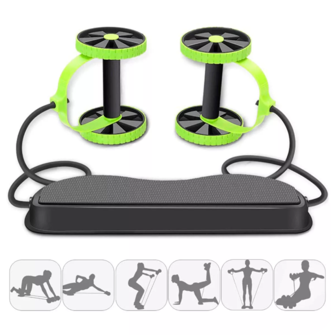 Kit de Ejercicio con Bandas y Rodillo | FlexCore