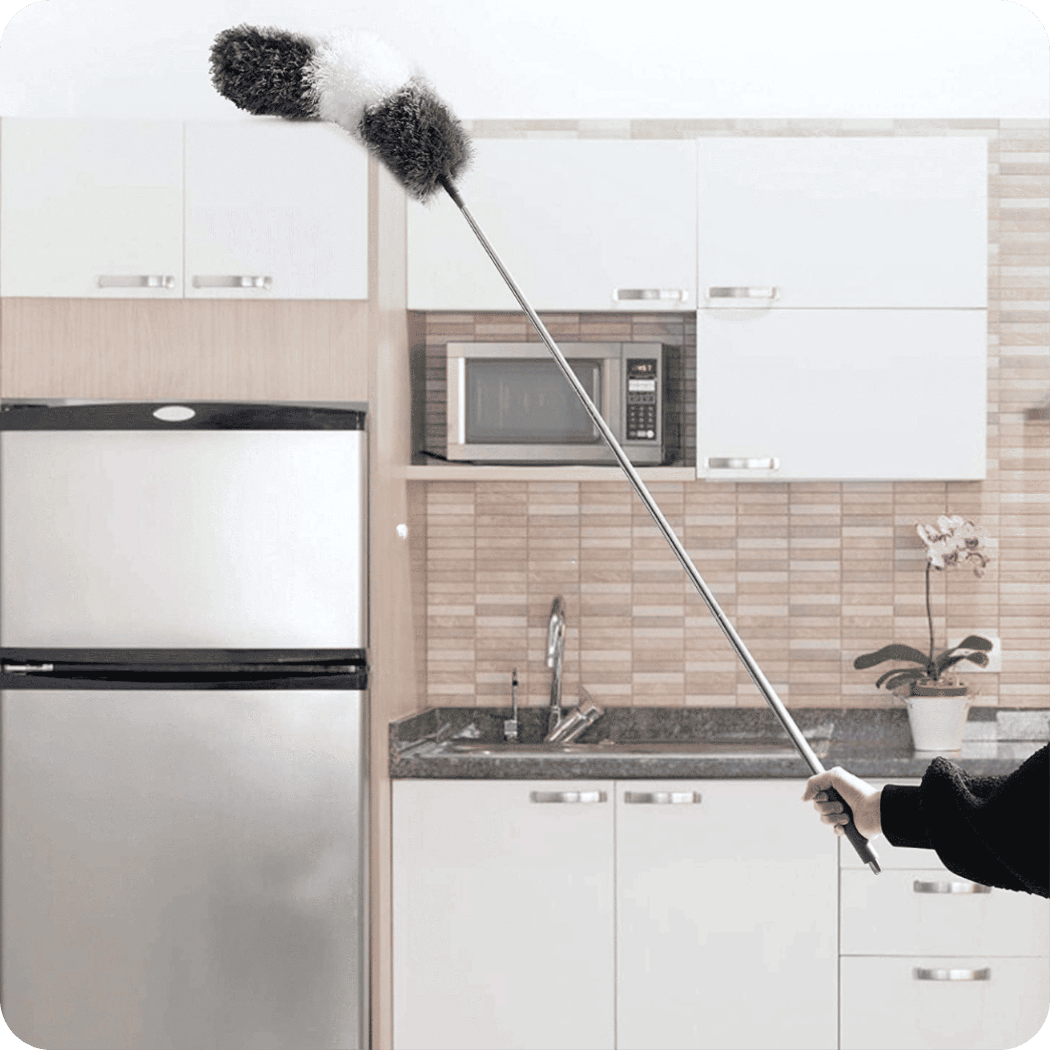 Plumero de Microfibra Extensible | LimpiaFlex®