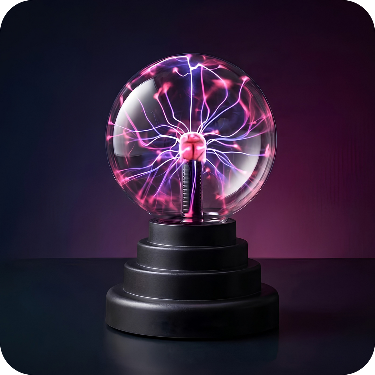 Mini Bola de Plasma Decorativa Táctil | PlasmaBall
