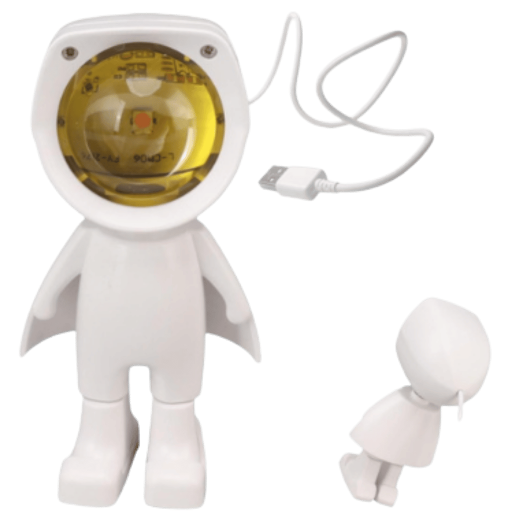 Lámpara con Iluminación de Atardecer | Astronaut Sunset Lamp