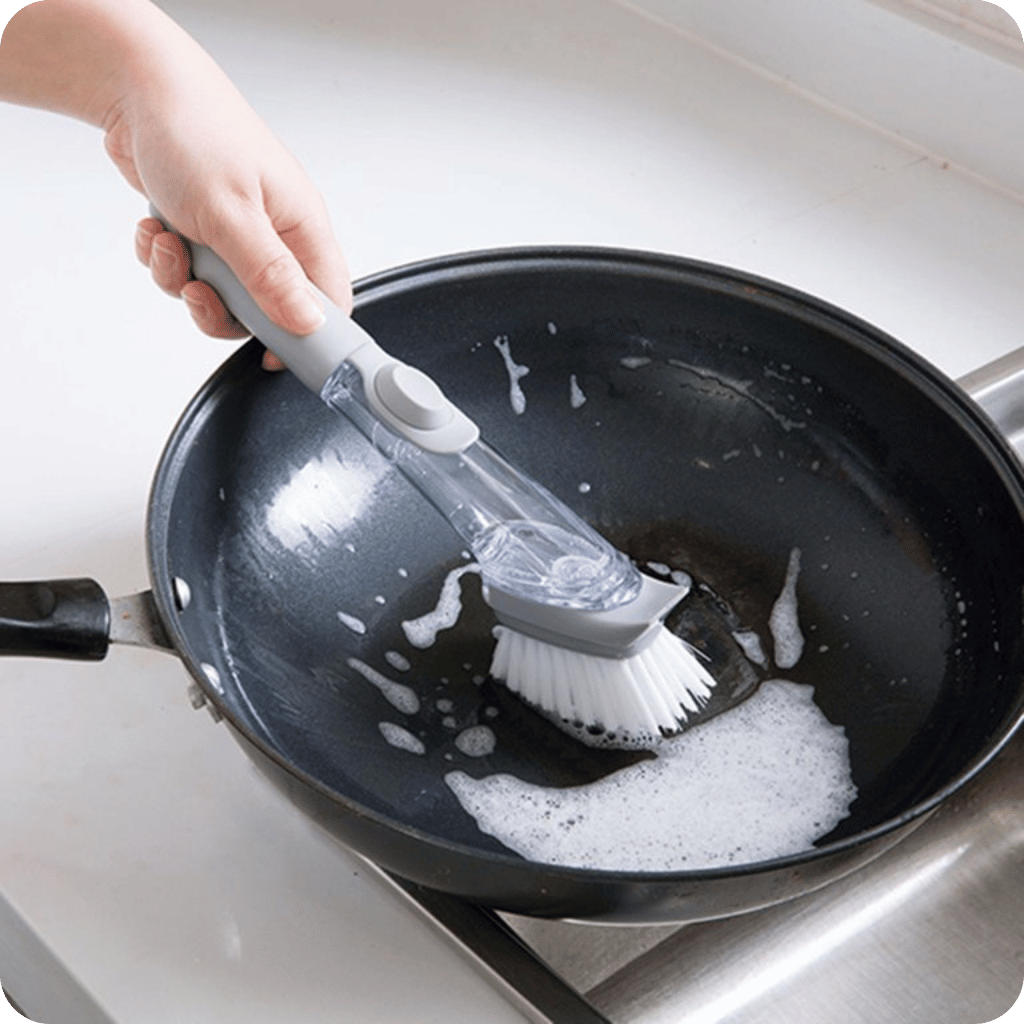 Cepillo con Dispensador de Jabón | CleanFast®