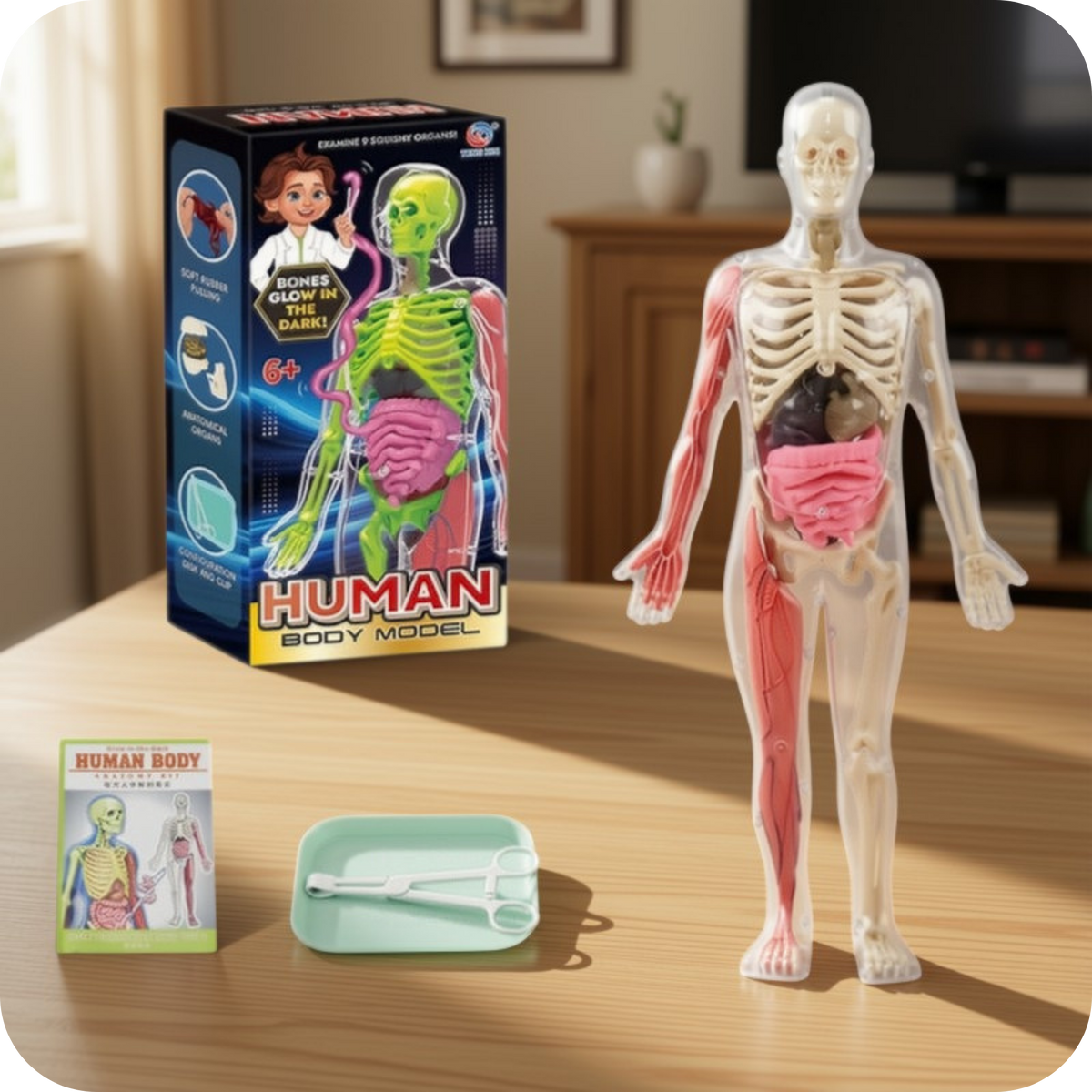 Rompecabezas 3D de Anatomía Humana Armable | AnatomyKids