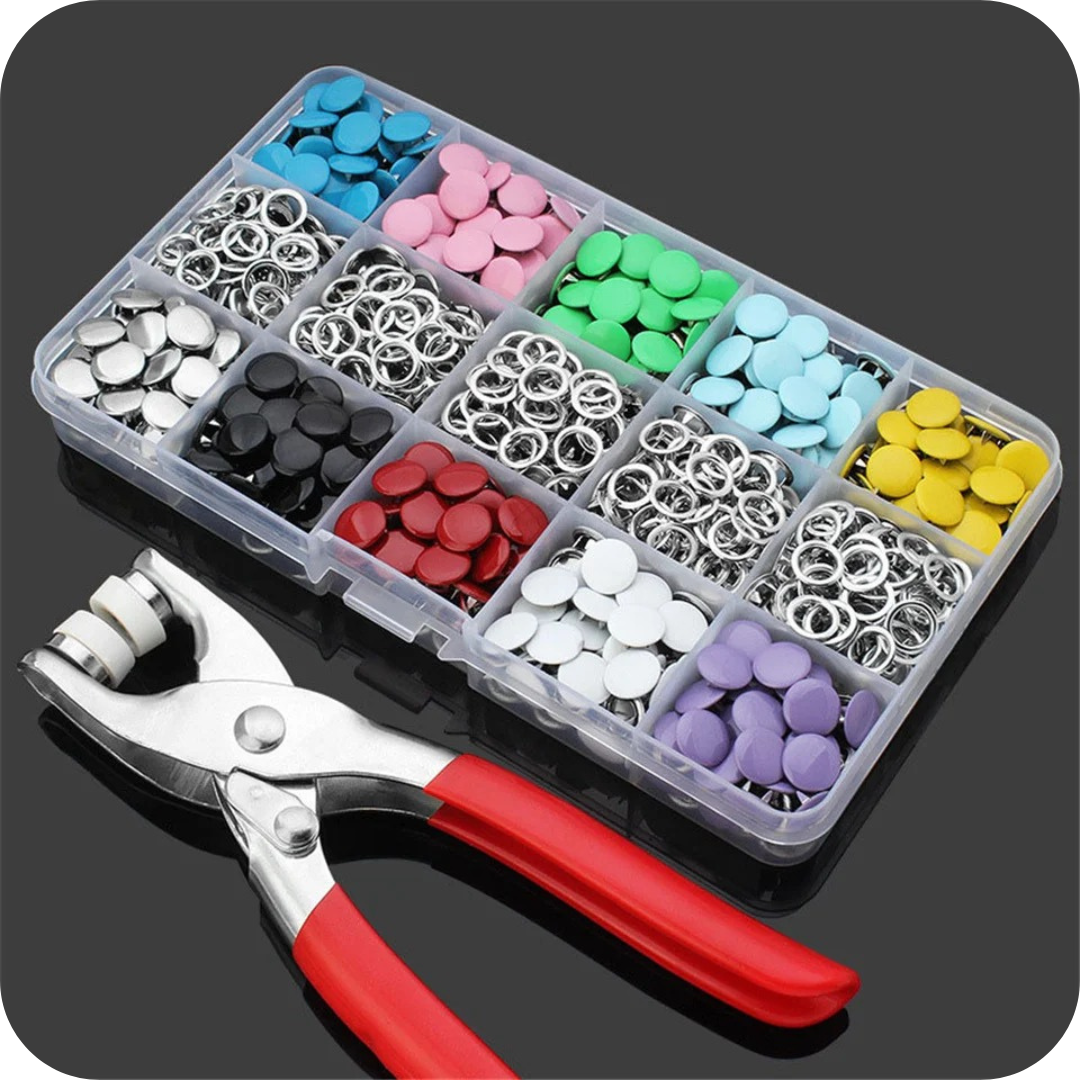 Kit de Botones y Alicate | SnapFix