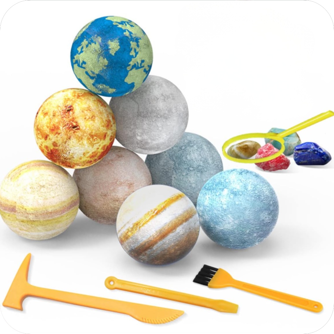 Juguete de Excavación Arqueológica de Planetas | PlanetDig