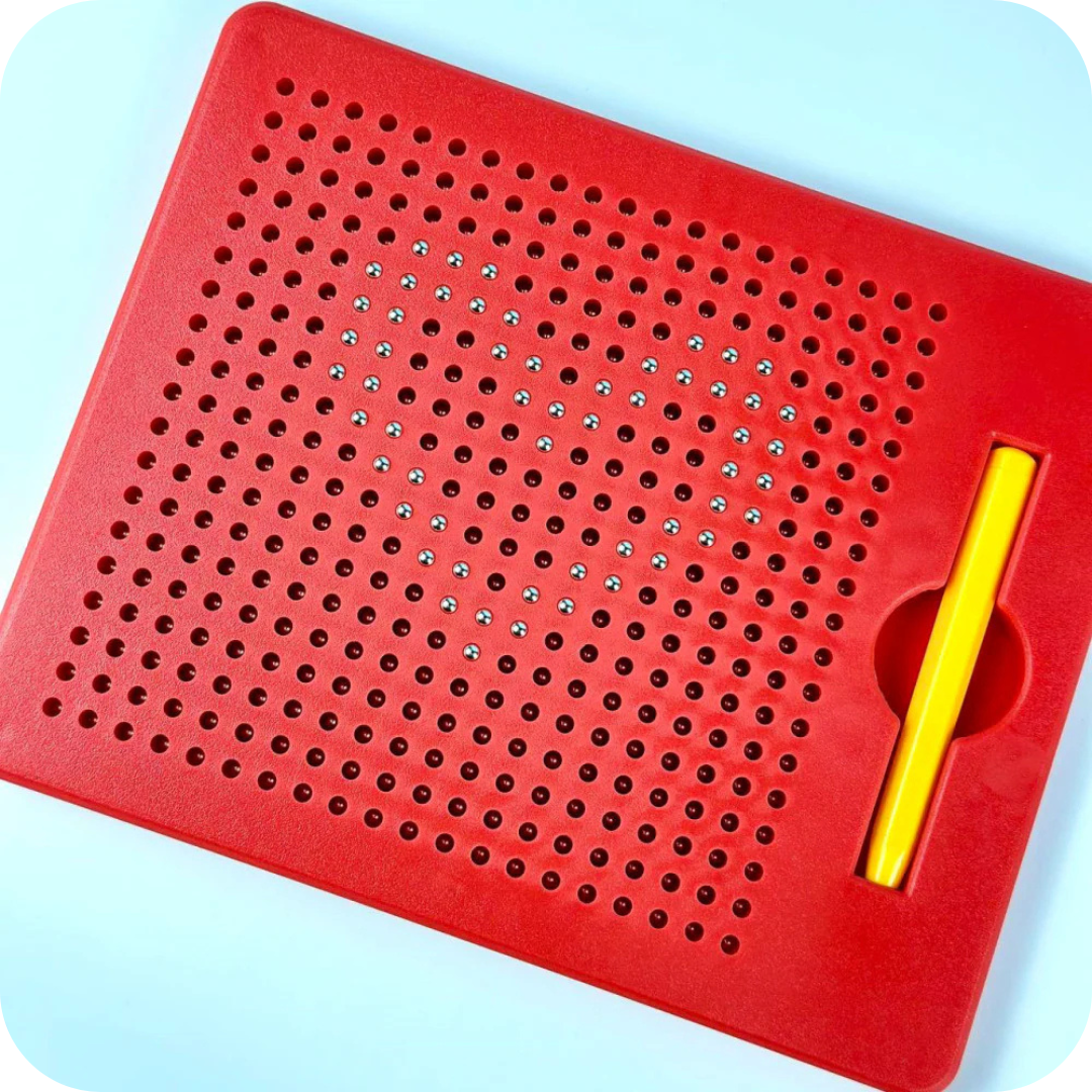 Pizarra de Dibujo Magnética con Bolitas y Lápiz | MagBoard