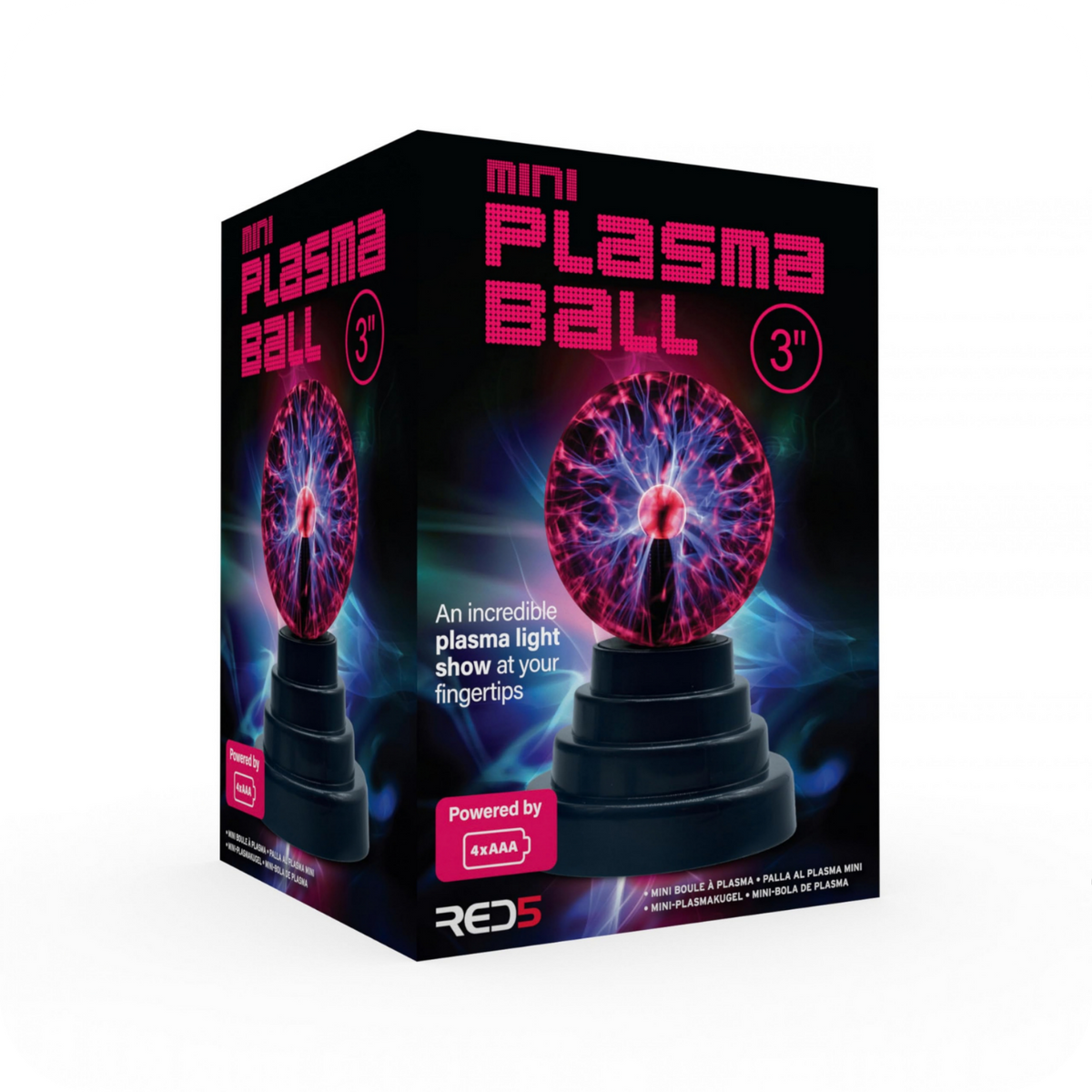 Mini Bola de Plasma Decorativa Táctil | PlasmaBall