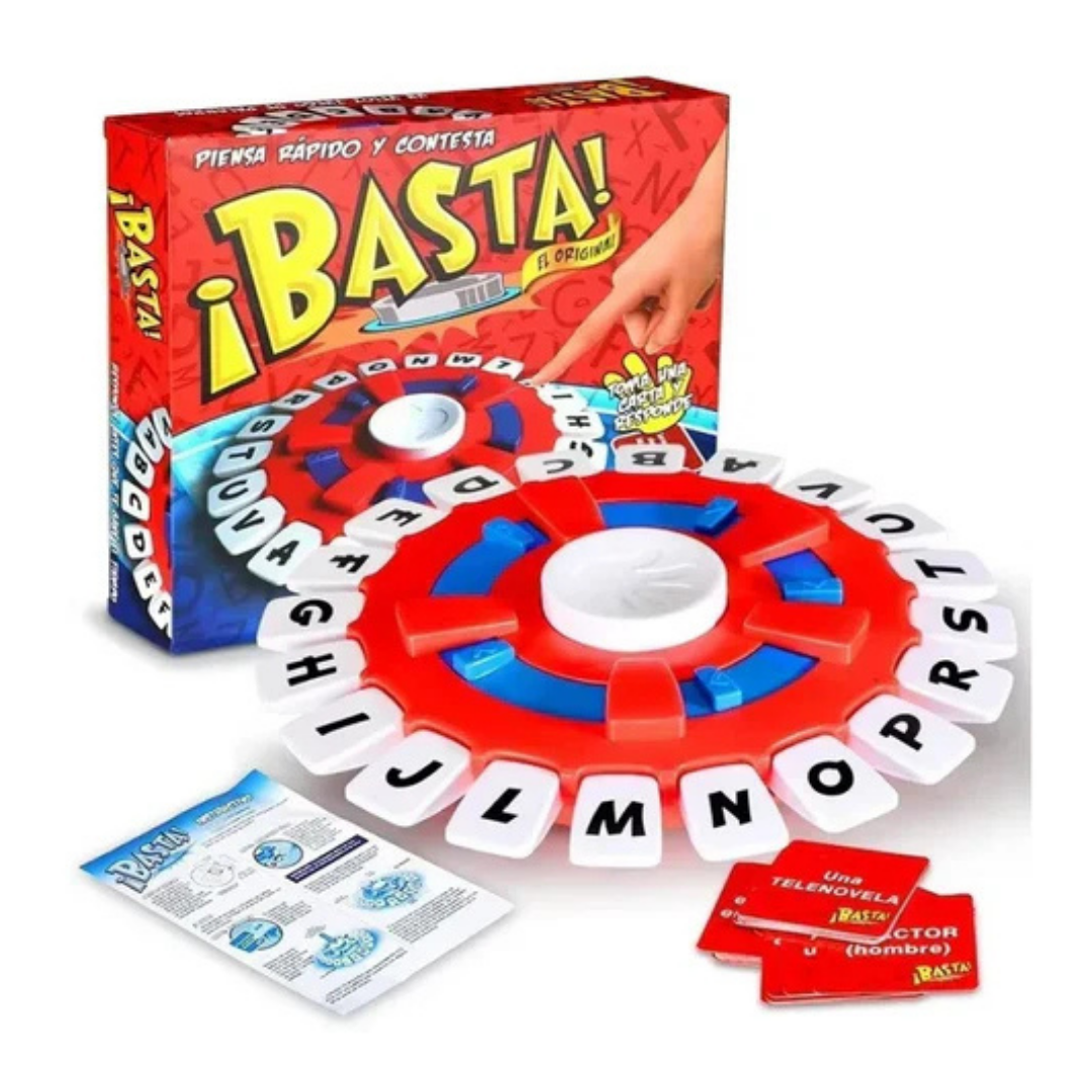 Juego de Mesa de Palabras Rápidas | ¡Basta!®