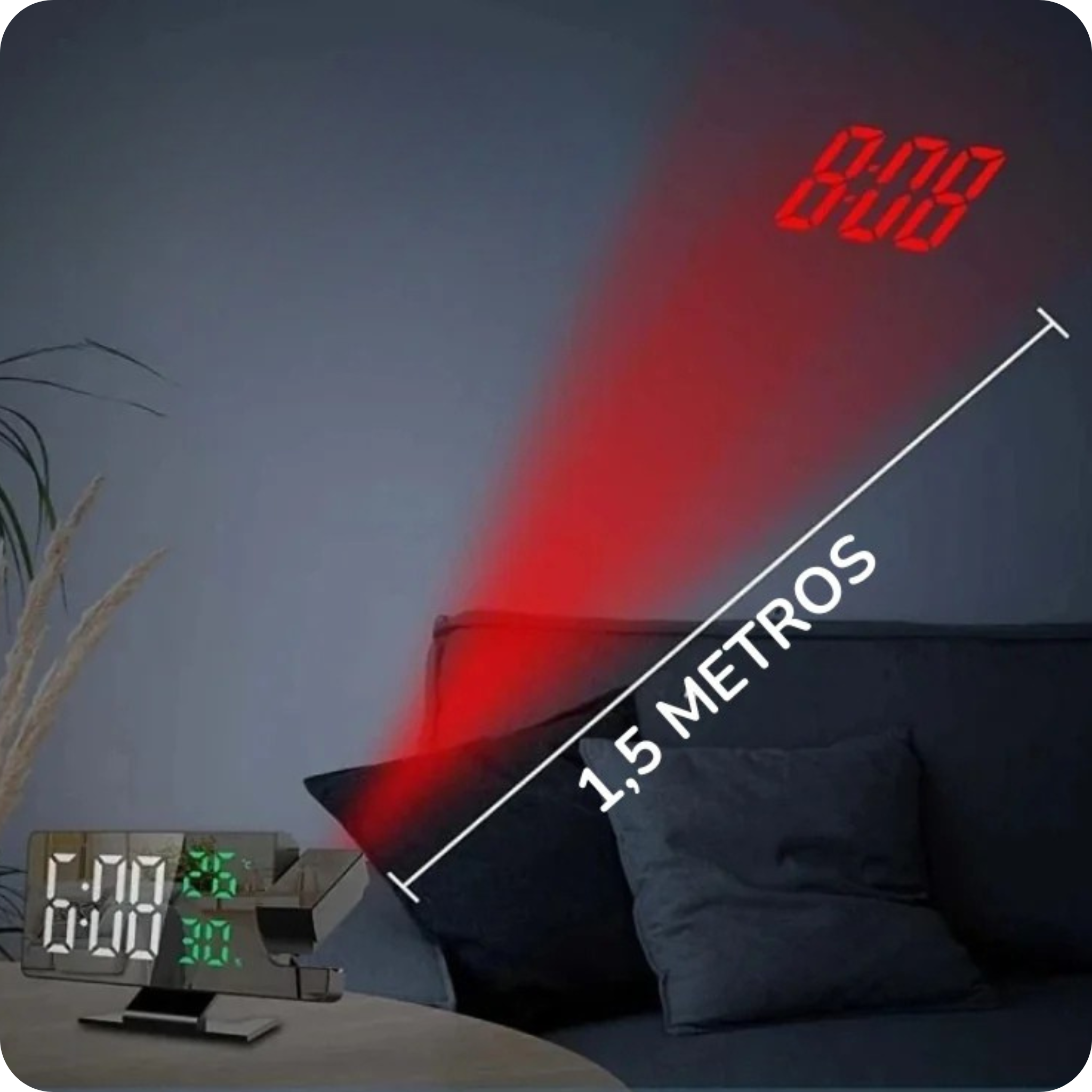 Reloj Despertador con Proyector | Digital Clock®