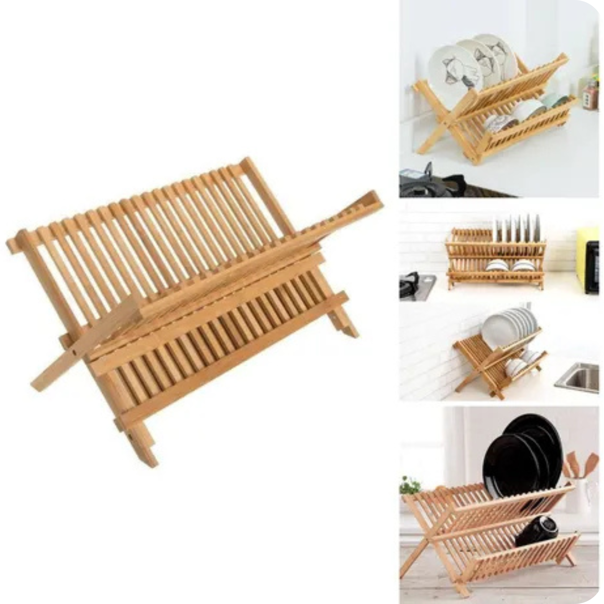 Organizador de Platos Plegable | DryFold