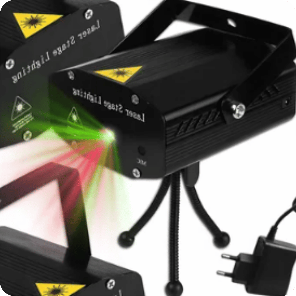 Mini Iluminador Láser para Fiestas | Party Beam®