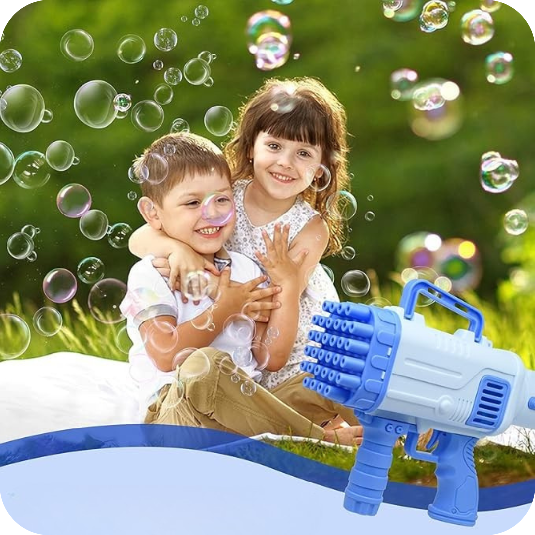 Pistola Lanzaburbujas | BubbleBazooka
