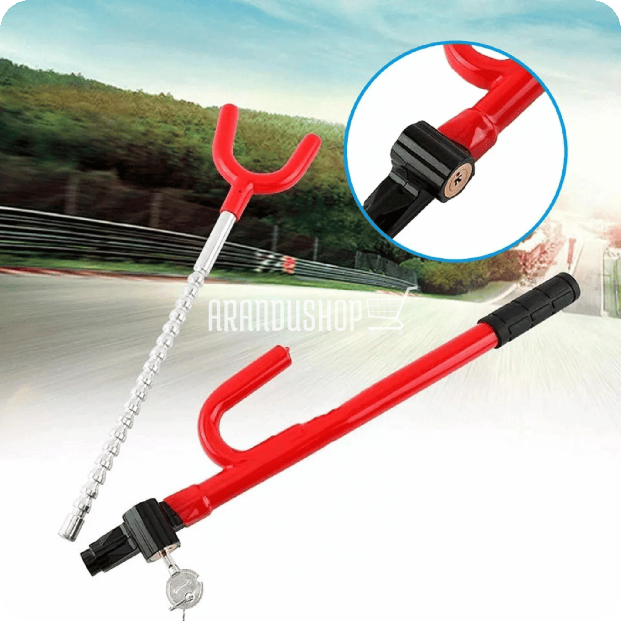 Bloqueador de Volante | Anti Theft