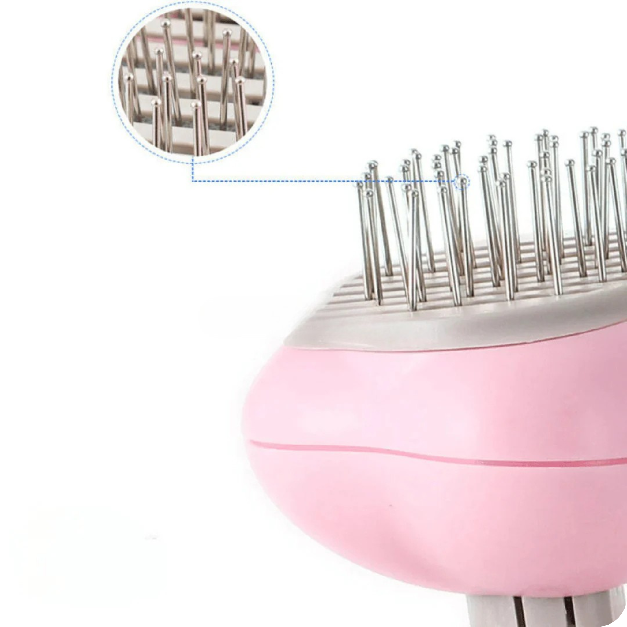 Cepillo para Mascotas con Cerdas Metálicas | Pelufino Pro®