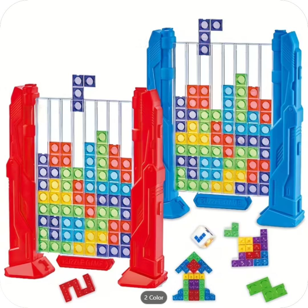Juego de Bloques Tipo Tetris en Estructura Vertical | BrickDrop