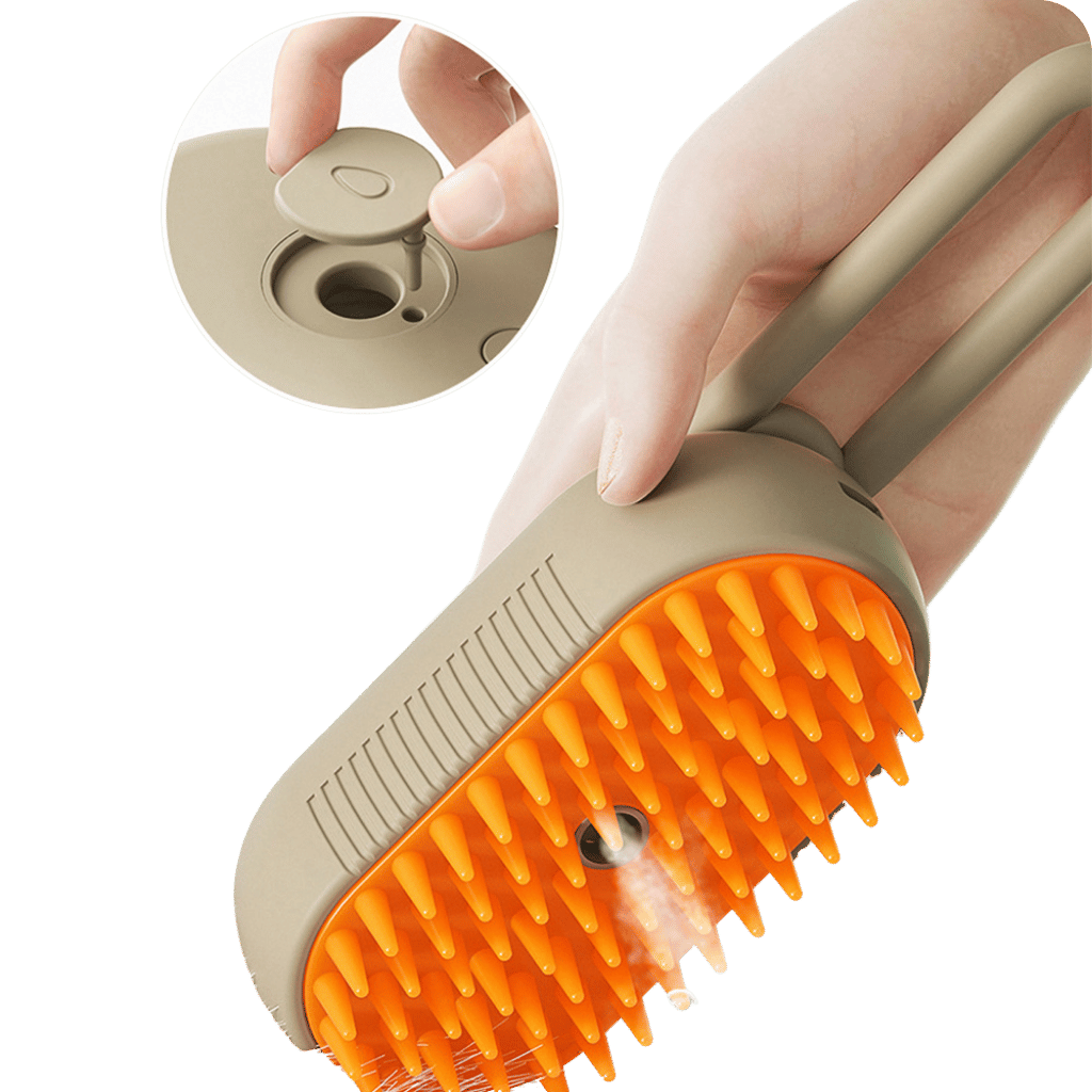 Cepillo con Vapor para Mascotas | Pet Brush