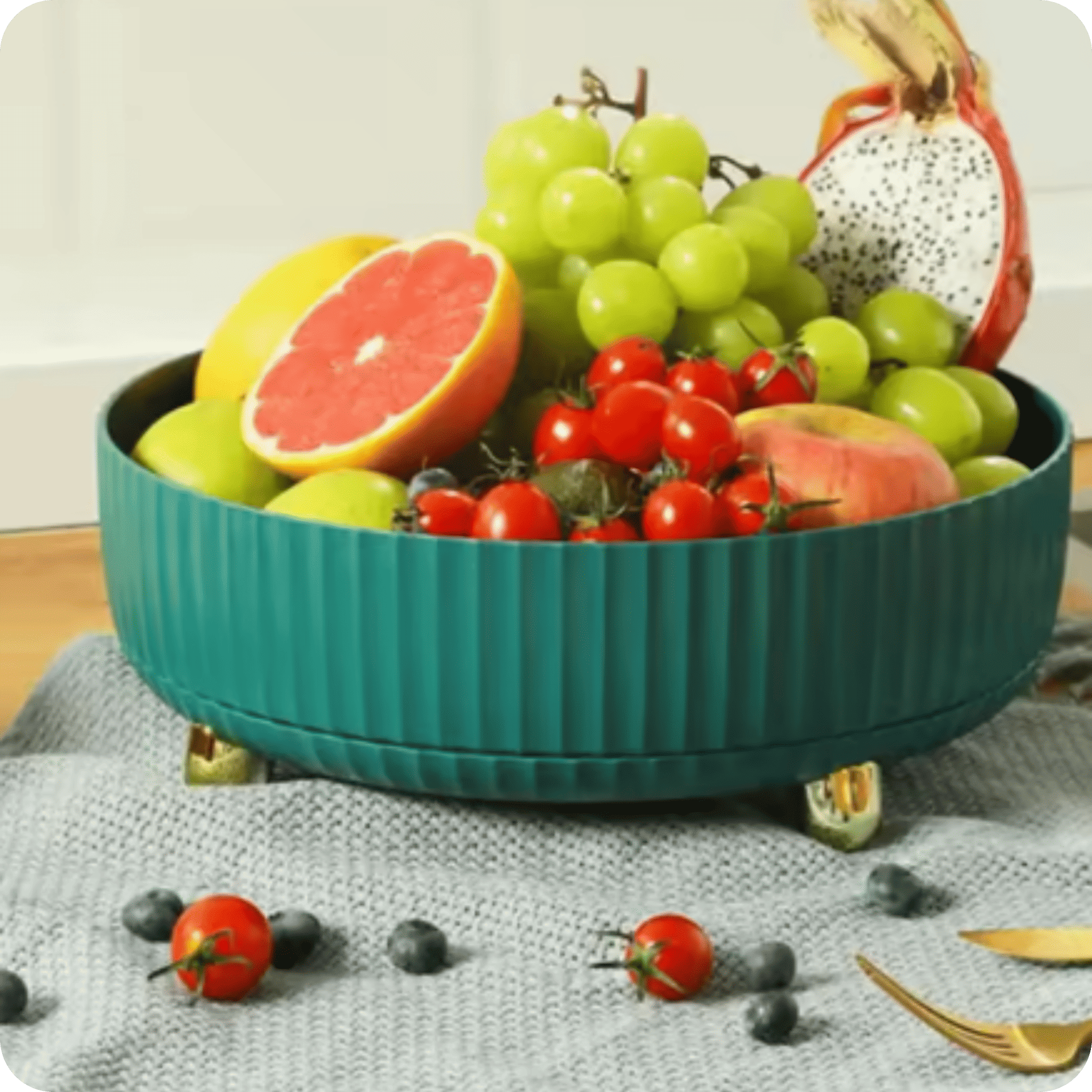 Bandeja Organizadora Giratoria | Organizador 360° Pro