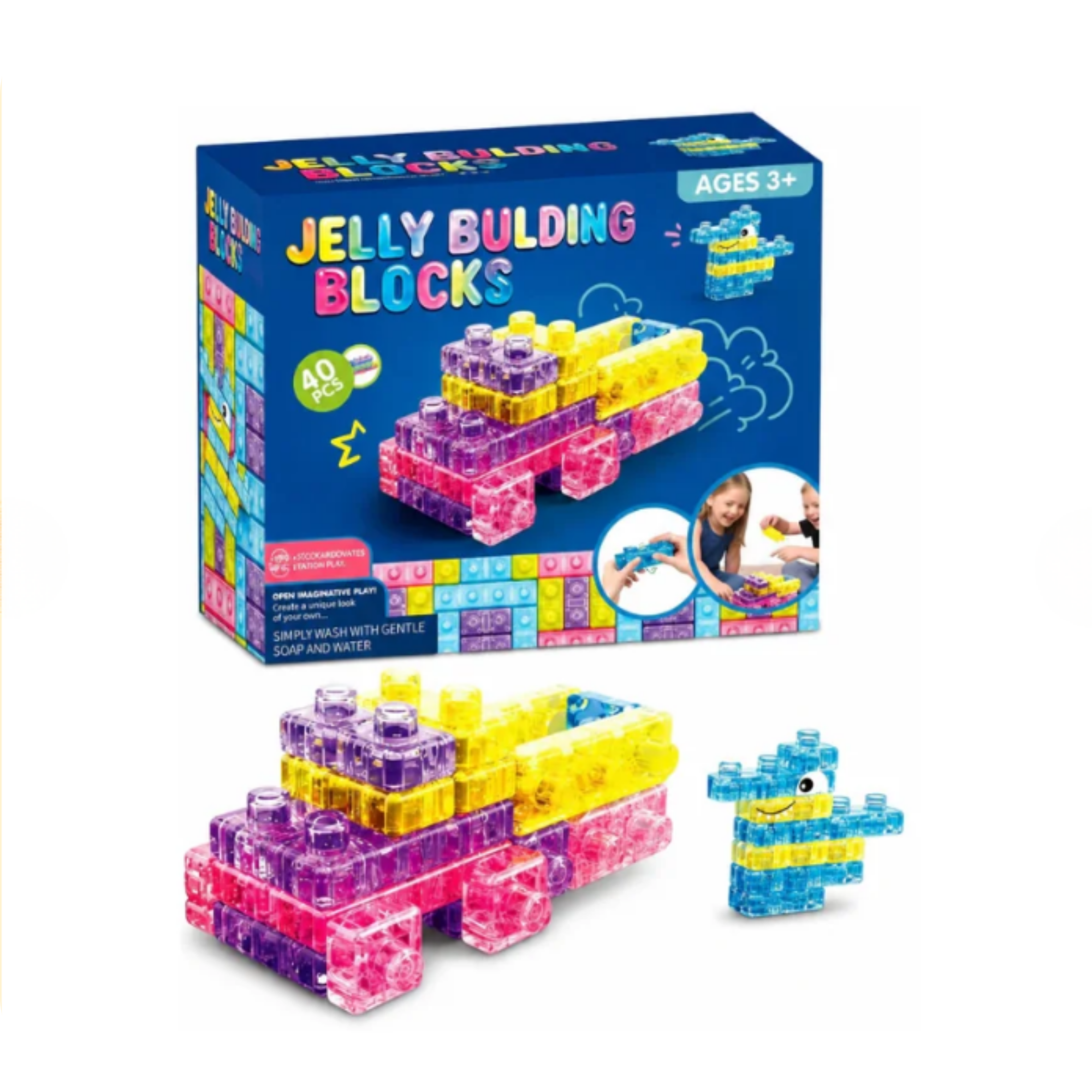 Bloques de Construcción de Silicona para Niños | SiliBlocks