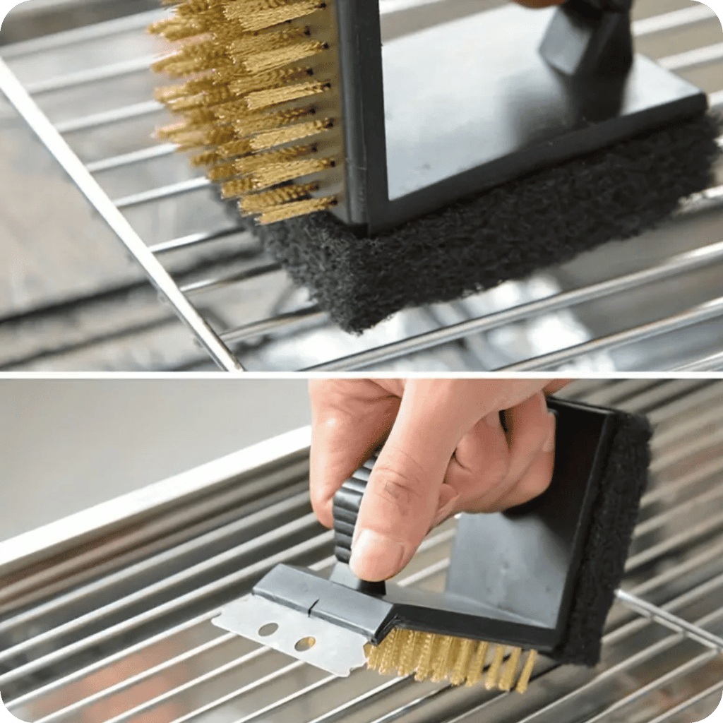 Limpiador de Parrilla 3 en 1 | Limpia Grill®