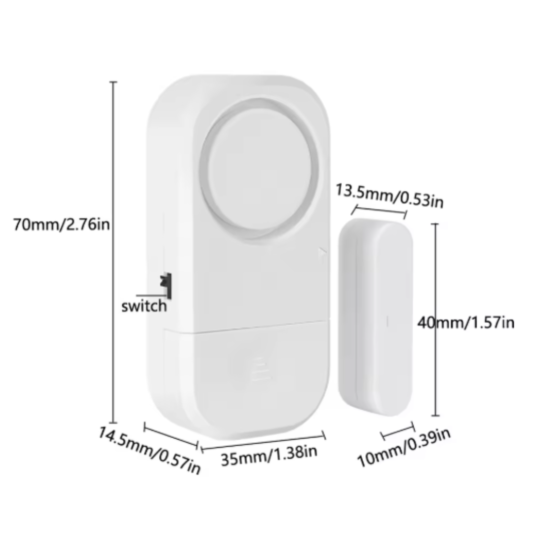 Alarma Inalámbrica para Puertas y Ventanas | SafeAlert