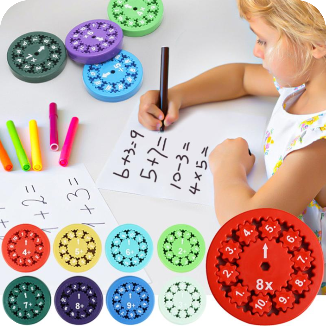 Spinner Didáctico de Cálculo | BrainMath