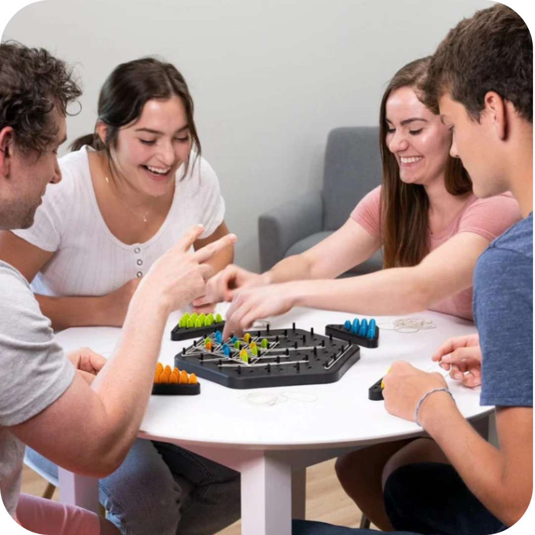 Juego de Estrategia con Bandas Elásticas | ChainMaster