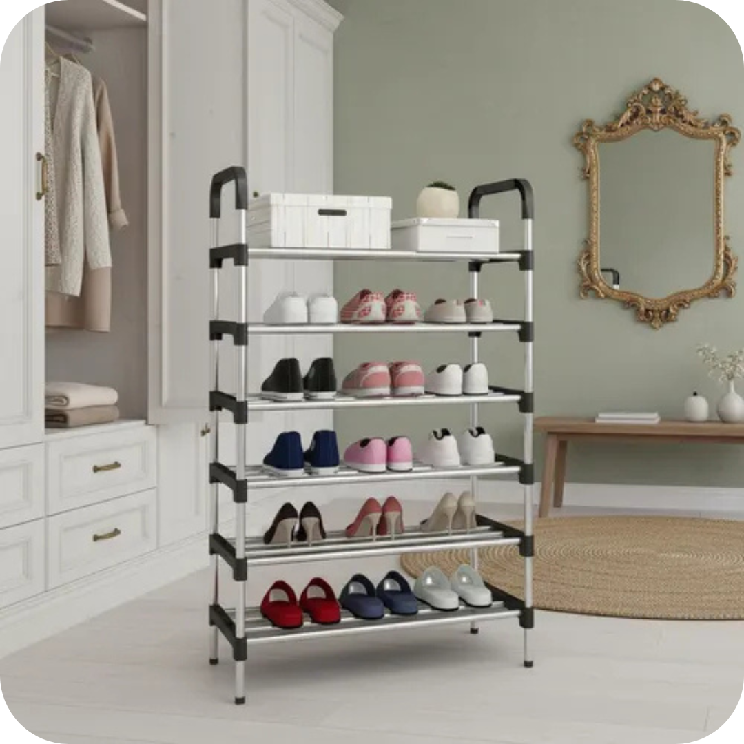 Zapatero de 6 Niveles | ShoeRack Pro