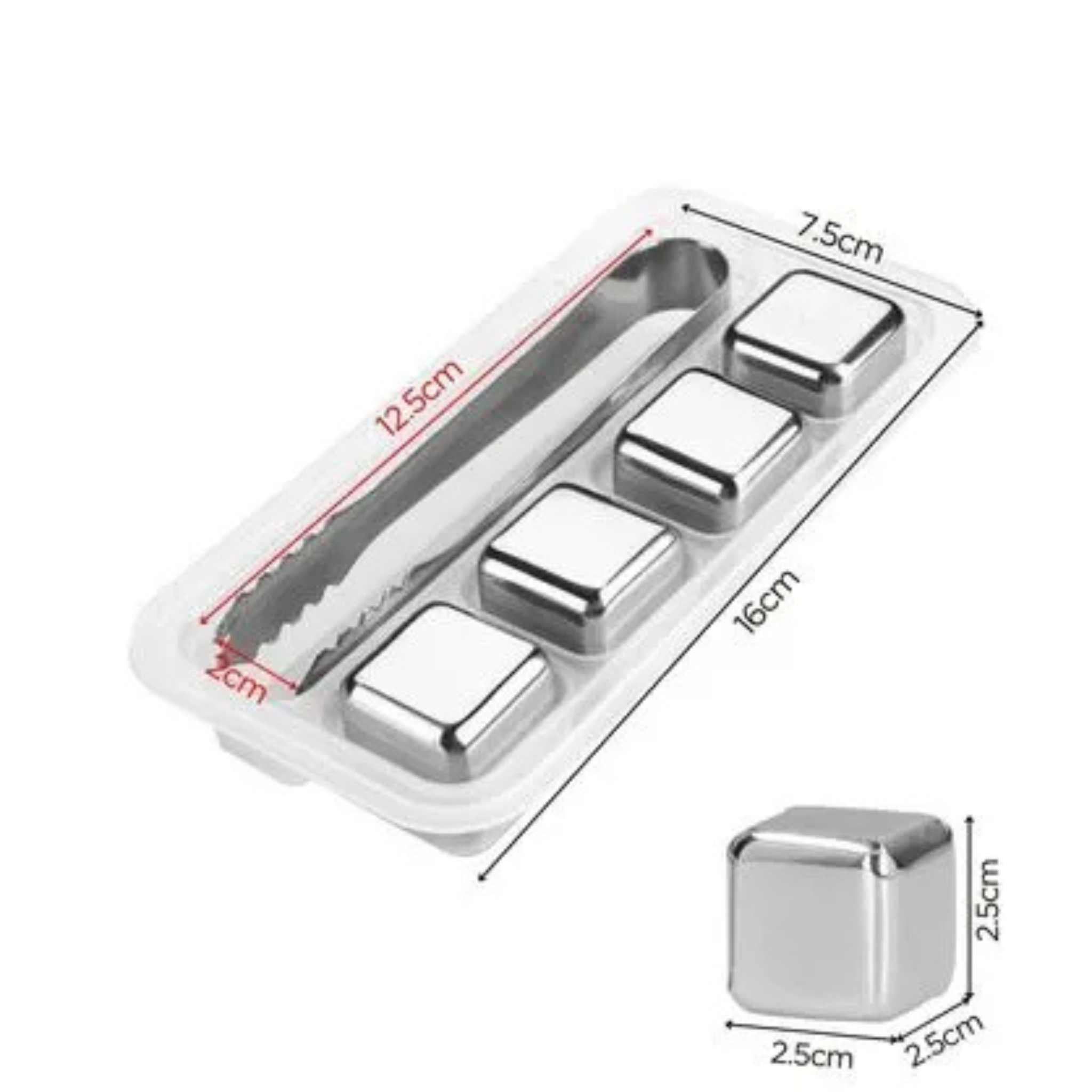Cubos de Acero Inoxidable para Hielos | IceCube Pro