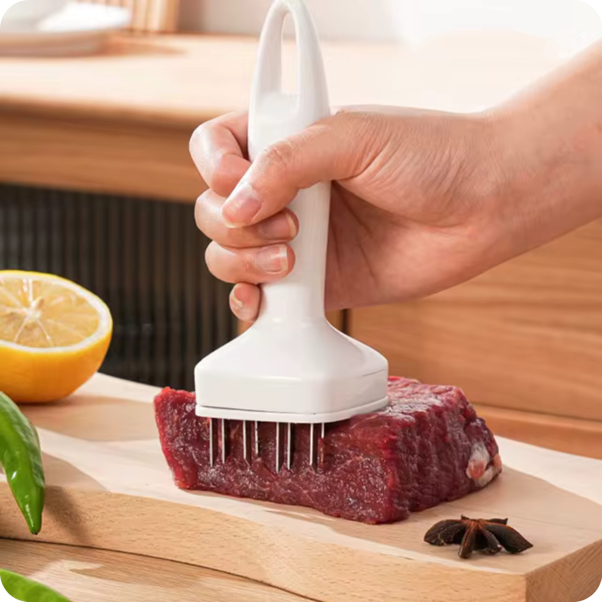 Ablandador de Carne Manual | CarneSoft®