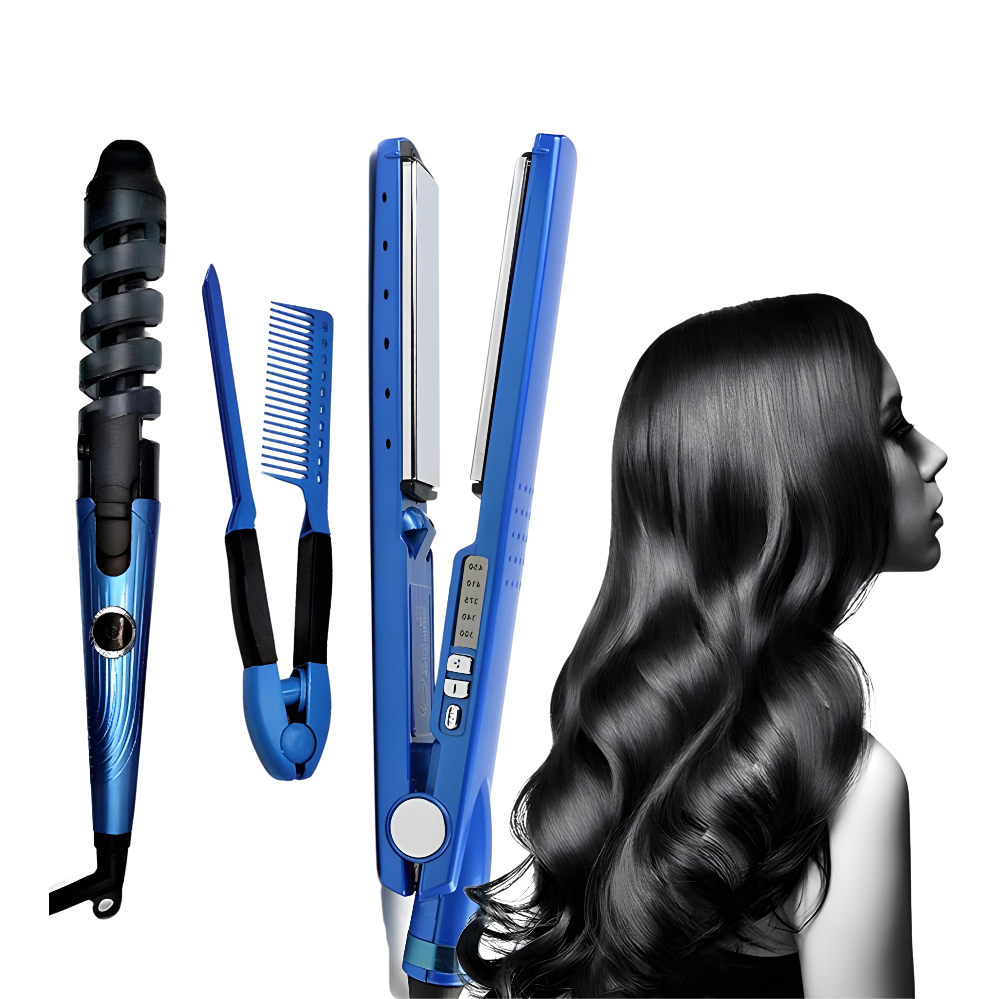 Plancha para Cabello 3 En 1 | StyloMaster®