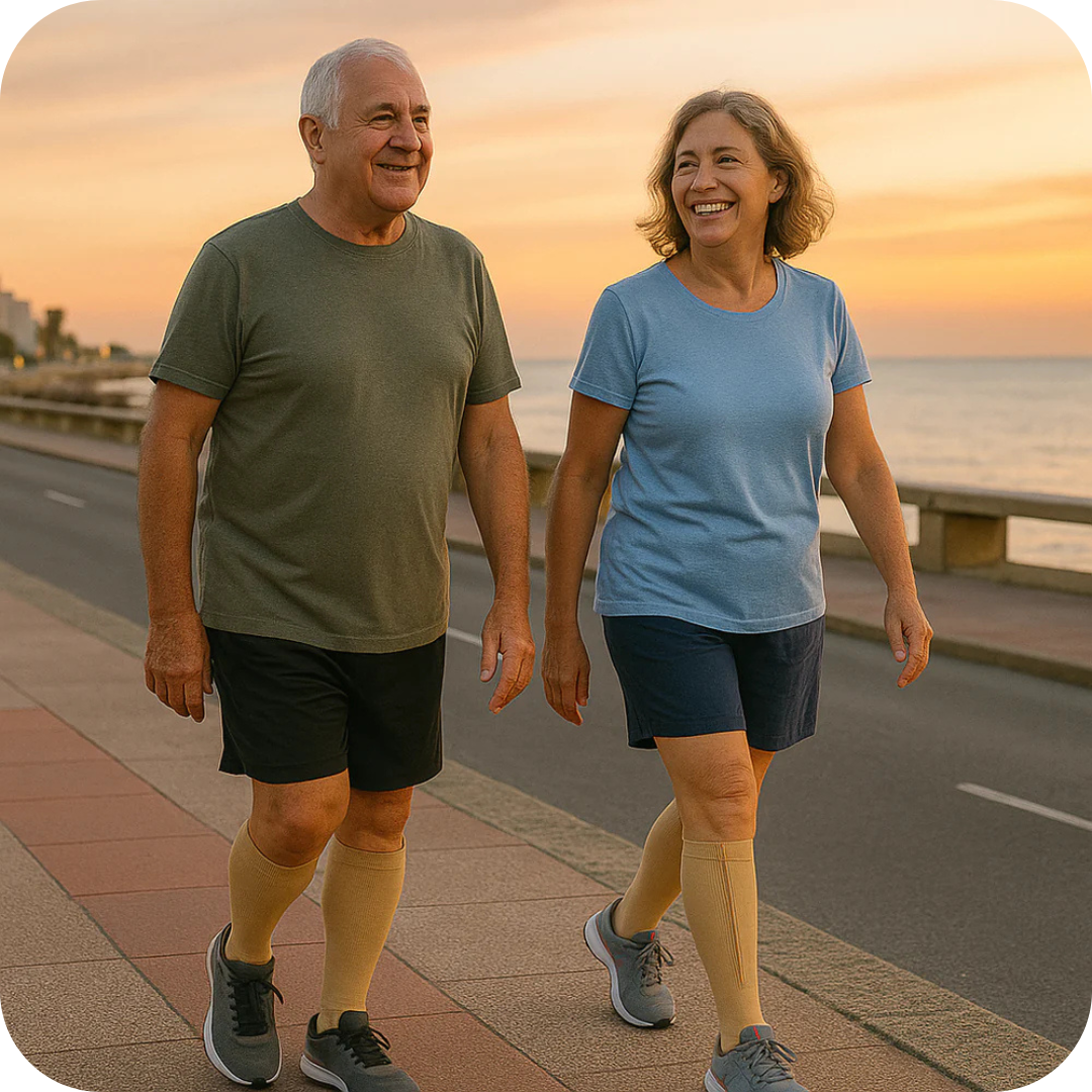 Medias de Compresión con Zipper | ZipCompress