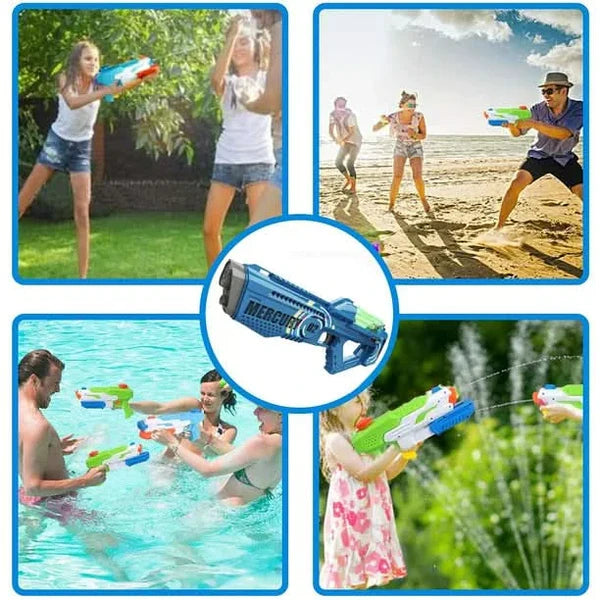 Pistola Automática de Agua Eléctrica Luminosa | HydroBeam