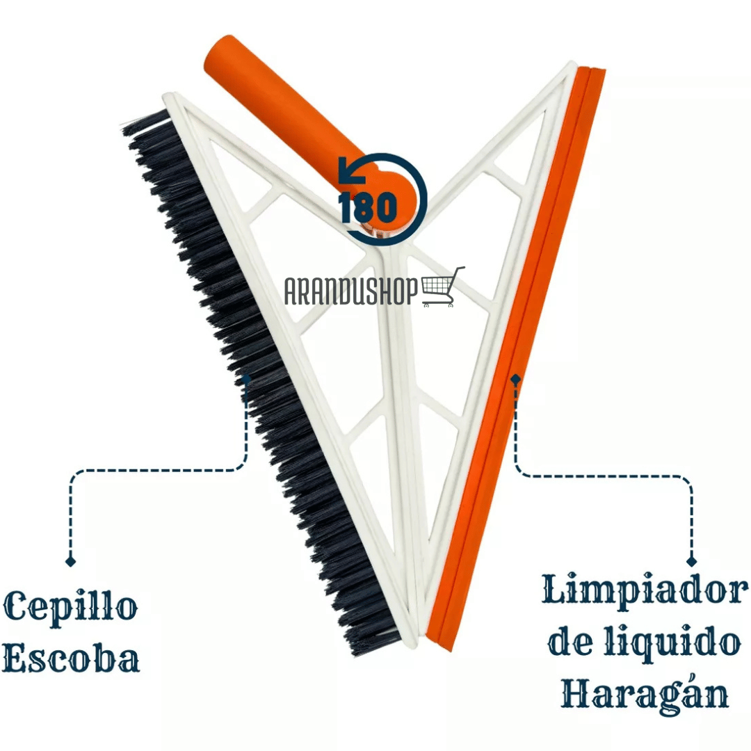 Escoba con Escurridor | FlexiClean 2 en 1®