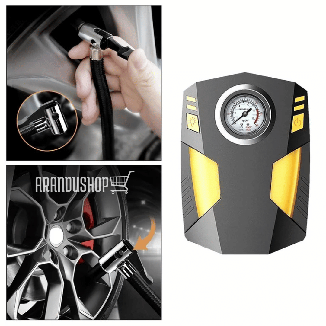 COMPRESOR DE AIRE MULTIFUNCIONAL PORTATIL™