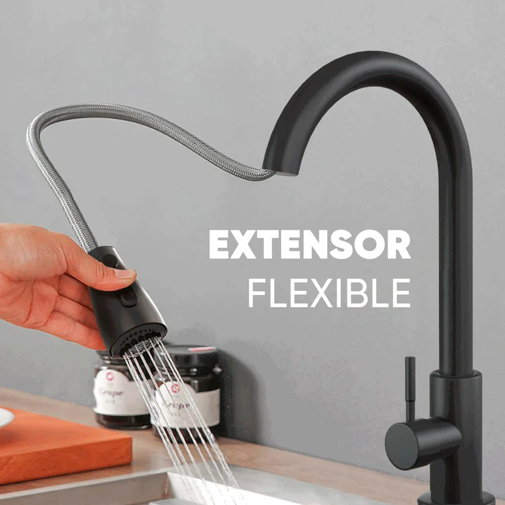 Canilla Monocomando con Extensor Full Wash | Milhome