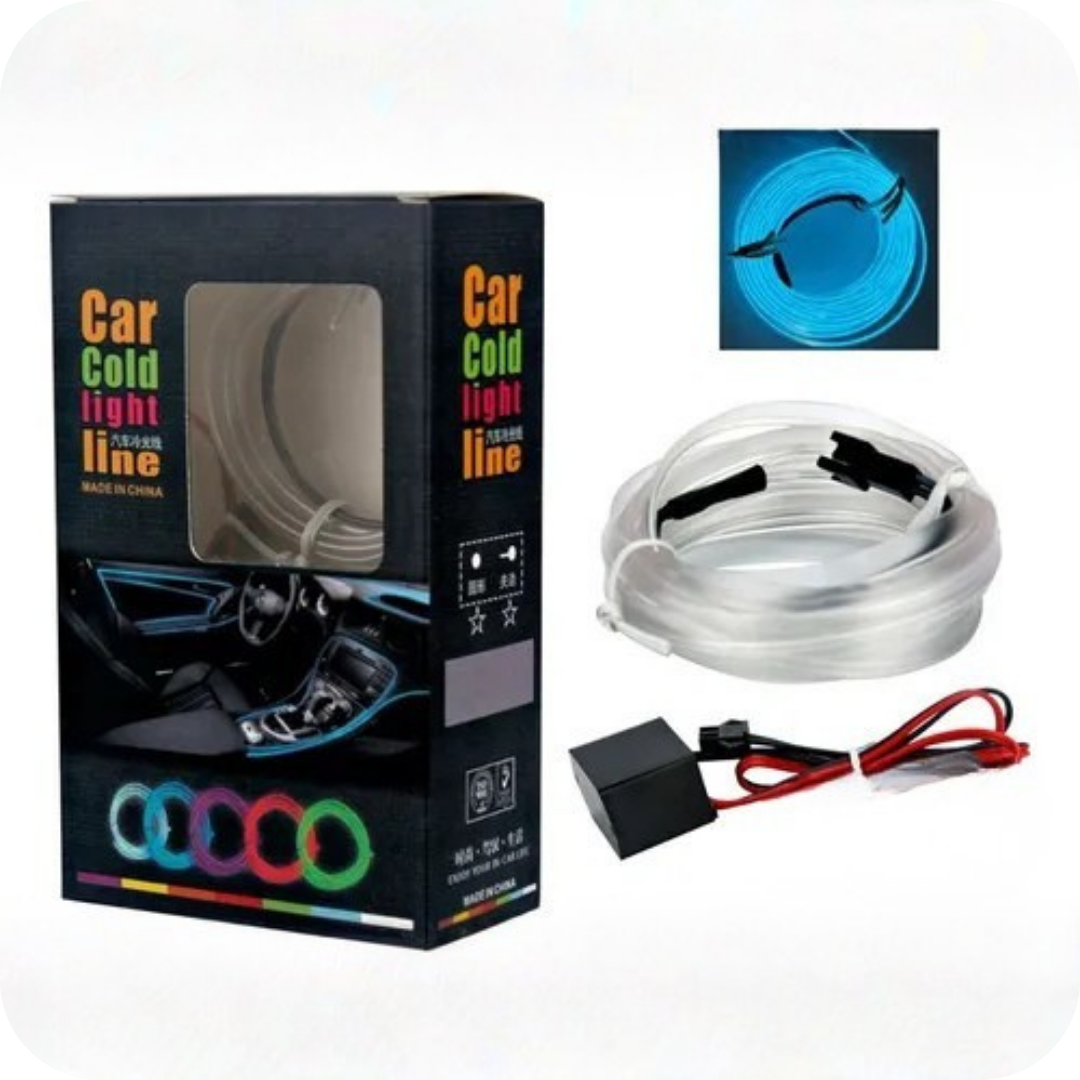 Tira LED Neón Flexible para Auto 5M | NeonDrive