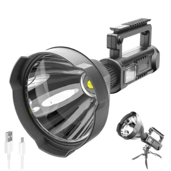 Linterna Led Recargable W5120 con Power Bank 9000 | PowerBeam