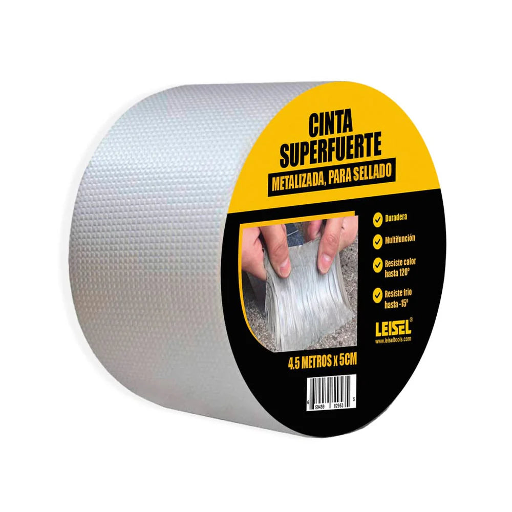 Cinta Super Fuerte Metalizada para Sellado | Leisel