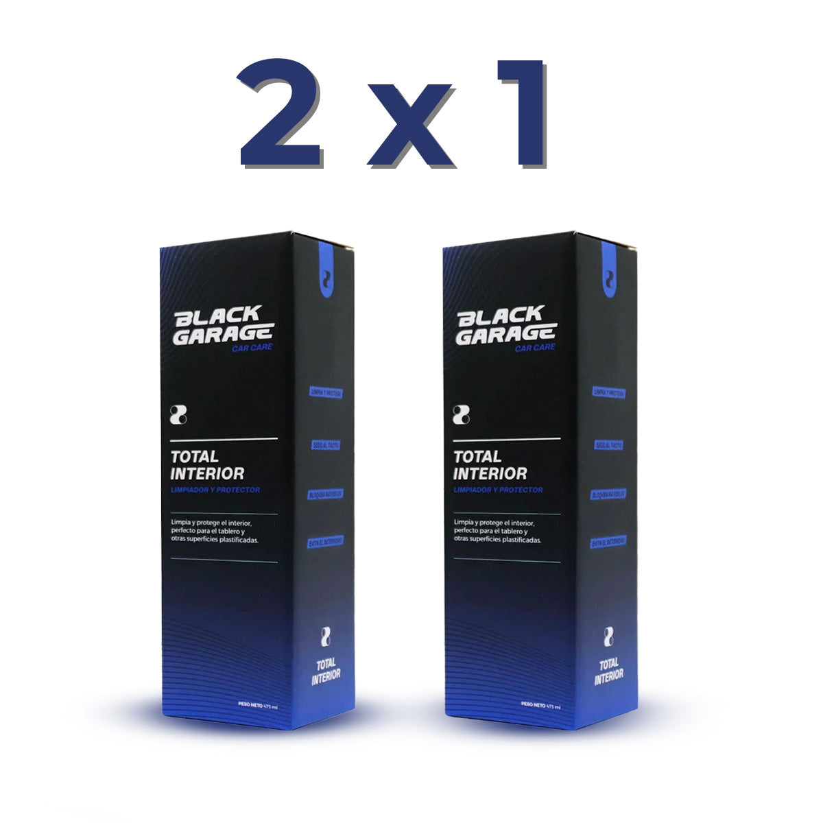Total Interior - Limpia y Protege Interiores 2x1 | BLACK GARAGE