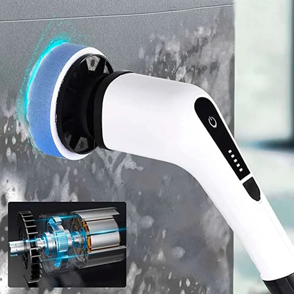 Cepillo de Limpieza Turbo con 7 Cabezales | TurboBrush