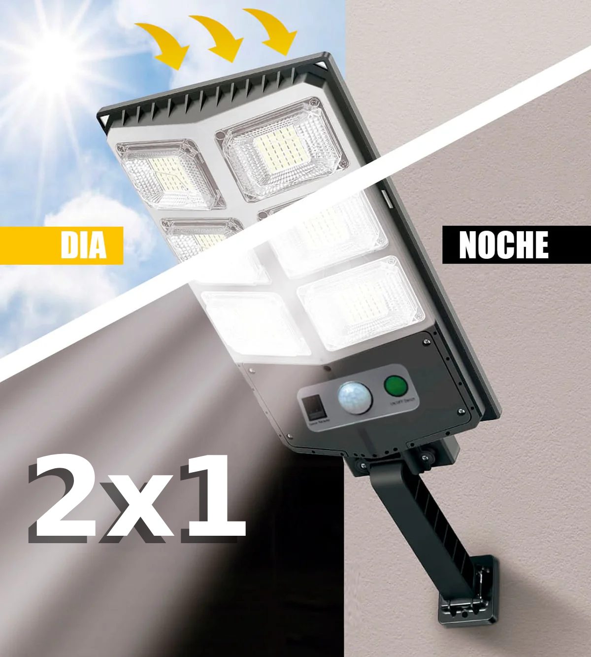 Reflector Solar de 6 Luces Ip65 de 60w 2X1 | SunHex