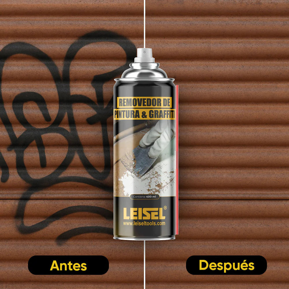 Spray Removedor de Pintura y Graffiti 450ml | Leisel