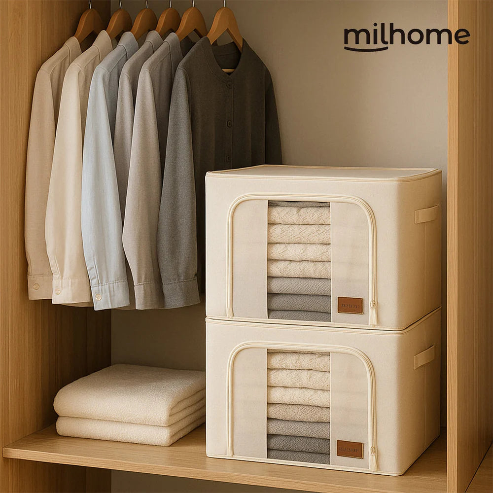 Caja Organizadora de Tela Diseño Estructural | Milhome